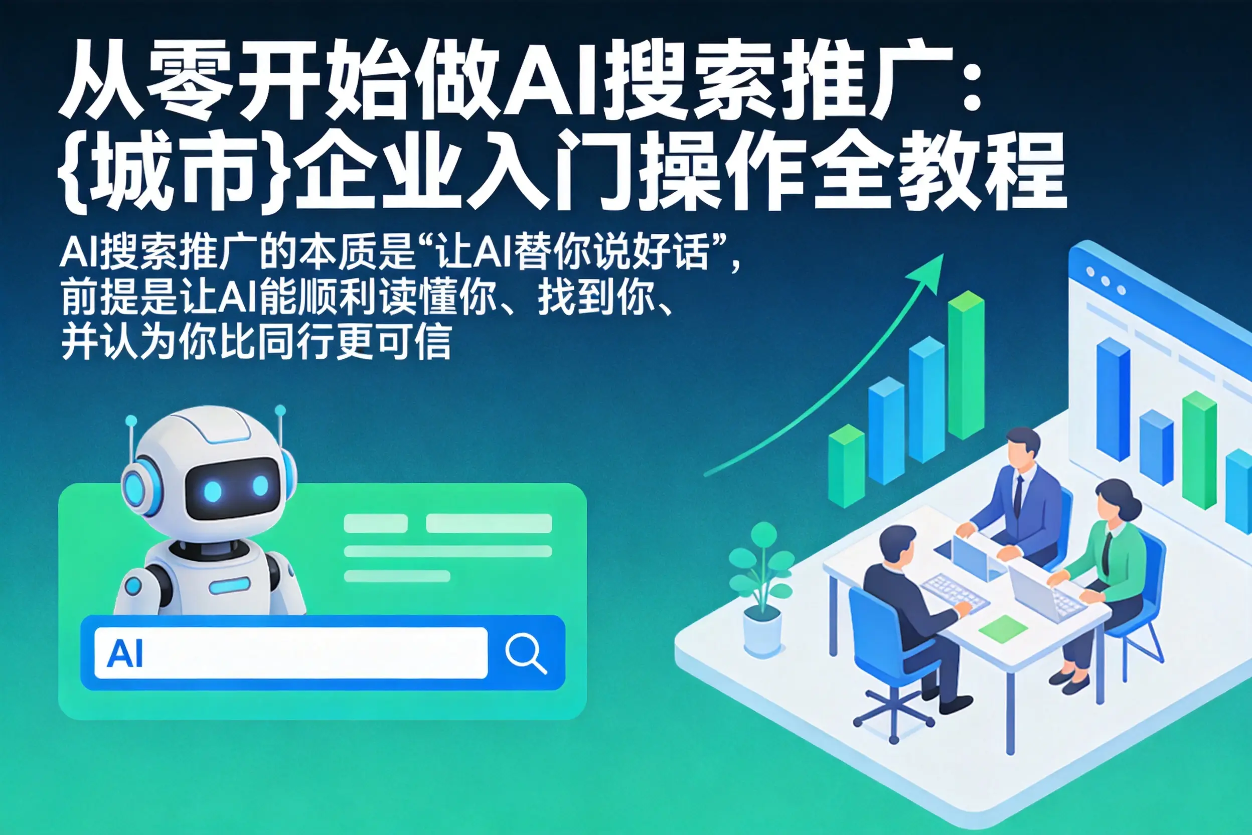 从零开始做AI搜索推广:栾城企业入门操作全教程